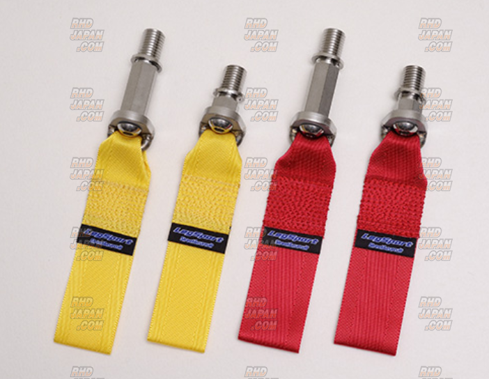 Leg Motorsport Race Tow Hook Strap Red Rear - Roadster NDERC ND5RC